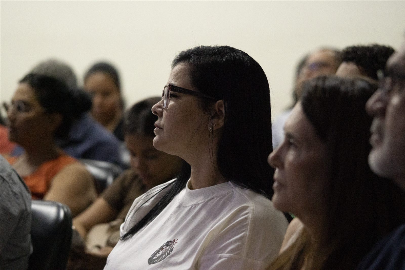Igreja reunida no culto